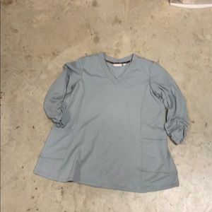 V-neck sweatshirt